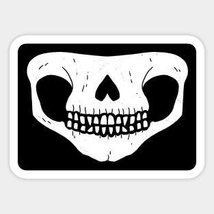 Skull mask Sticker